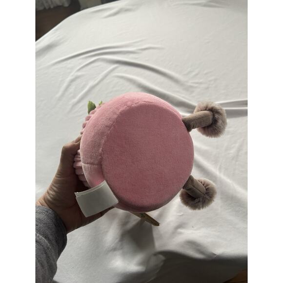 Greenhouse by Russ Strawberry Plant Watering Can Plush Toy Pink NWT - Picture 6 of 7